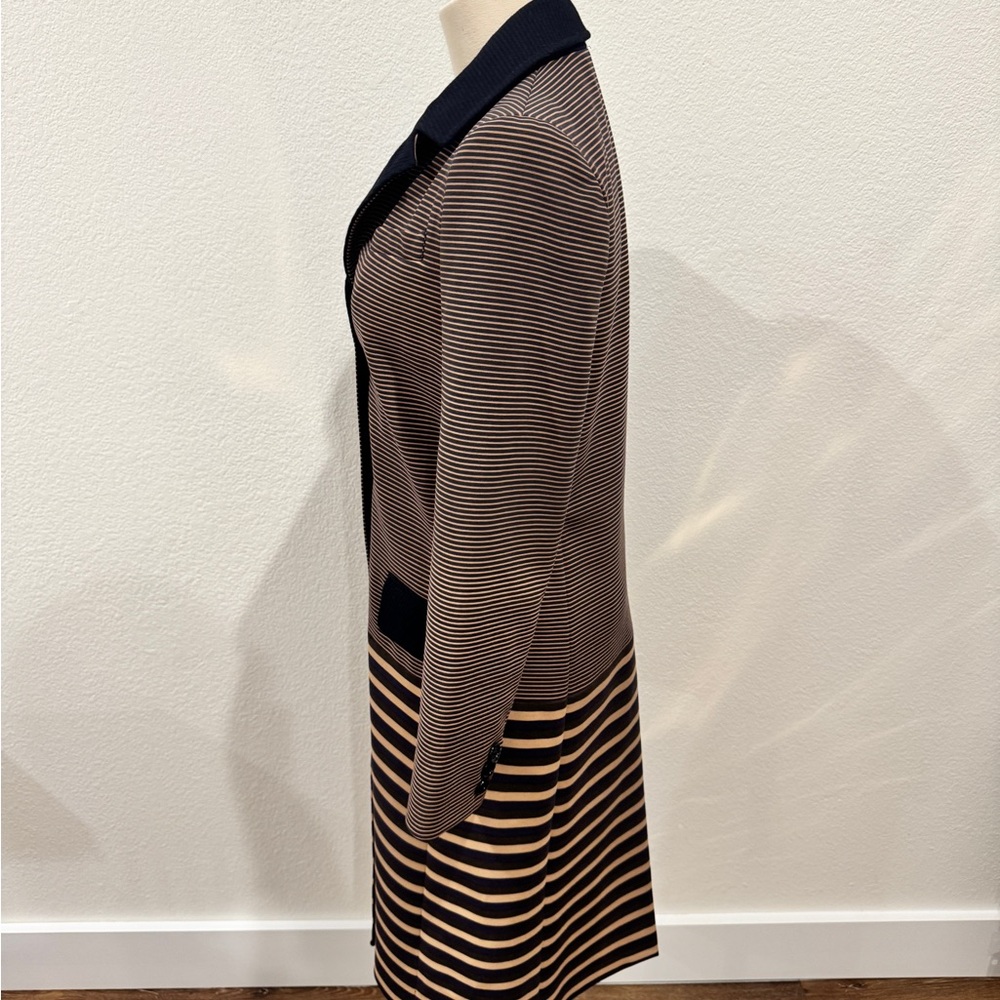 Miu Miu Striped Wool Blend Coat – Size 40 (IT) - Picture 2 of 8
